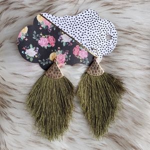 NWT Fringe tassel earrings